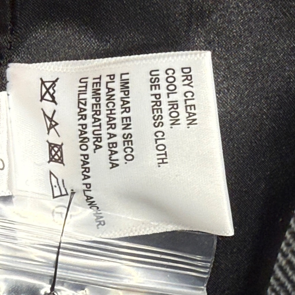DKNY Women's‎ Herringbone Double Breasted Wool Blend Coat XL - Picture 15 of 16